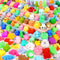 Party Favors 130pcs Squishy Toys : Kawaii Squishies Fidget Toys Treasure Box