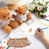 6 Pcs Sublimation Stuffed Bear Shirt Clothes - Fit 8-12 Inch Stuffed Animal Blank Plush Bear T-Shirts for DIY