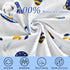 100% 3 Pack 0-3 david's kids Cotton Baby Swaddle Wrap for Months, Soft Breathable Swaddle Blanket for Newborn Infant