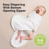 3-Pack 3-6 Baby Swaddle Sleep Sacks with Zipper - Swaddles for Newborns Months, Infant, Baby Girls, Boys, Soft