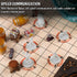 CZYY Numbered Markers Acrylic Creature & Monster Condition Rings, Numbers 1 to 30 for D&D and RPG Miniatures