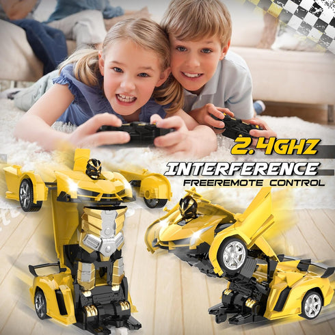 Transform Remote Control Car Toy for Kids 4-12 Years, Remote Control Cars for Boys, Toys for 3-12 Years Old