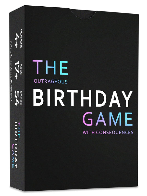 The Outrageous Birthday Card Game | Adult Party Games for Birthdays | Fun Gifts for Him or Her, Card Games for Adults