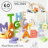 Le Toy Van Wooden Letters in a Bag Toy, Plastic Free, Suitable for Ages 18+ Months