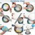 TOYANDONA Sun Earth Moon Orbital Model Solar System Project Kit for Kids Educational