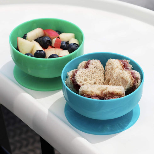 ChooMee Silicone Baby Suction Bowls, Non-Slip Extra Strong Suction Base with Durable Bowl, Ideal for Infant and Toddler