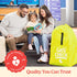 J.L. Childress Gate Check Travel Bag for Car Seats - Car Seat Travel Bag for Airplane, Includes AIRTAG Holder, Fits All
