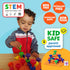 33 Set 2+ Skoolzy Montessori Sensory Pegboard Piece - Develop Sensory Play Occupational Therapy STEM Learning