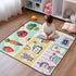 GuoChe 50'' 50'' Food Freshness Cartoon Character Pattern Soft Thick Baby Play Mat for Indoor Outdoor Comfortable