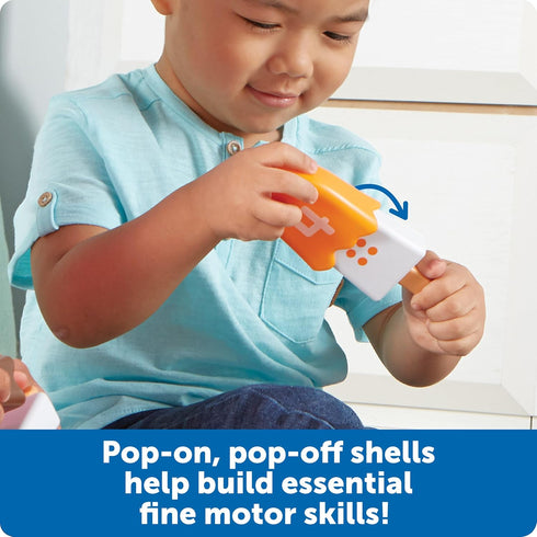 Learning Resources Smart Snacks Number Pops - Sorting Toys, Stacking Montessori, Classroom Must Haves, Math