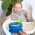 ChooMee Silicone Baby Spoons | 4 Months +, First Stage Baby Led Weaning Soft Spoon with Firm Handle | 2 CT