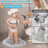 LUOPIAO Base,Anti-Pinch (6-36 Baby Shower Stand, Adjustable & Foldable Baby Bath Stand with Anti-Slip Silicone,Baby