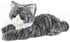 Gray Tabby Cat Stuffed Animals, Microwavable Stuffed Animal Adorable Fluffy Cat Plush