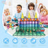 100PCS Set, 4D 3 4 5 6 7 8+ Paaxido Magnetic Tiles, Magnetic Blocks Diamond Magnet Building Blocks, STEM Preschool
