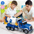 3 4 5 6 SpringFlower Toddler Trucks Toy, Large Mixer Truck Toy with Lights & Sounds, Truck Vehicle Boy Toy for Year Old