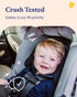 2-in-1 Travel Bug GoldBug Baby & Toddler Car Seat Head Support - Black