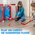 Mini Hockey Balls - 6 Soft Foam Balls for Knee and Floor Hockey - 2" Indoor Mini Hockey Balls