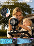 Generic 3 Stroller Fan for Baby, Auto Oscillating Fan, Stroller Fan Clip On for Baby with LED Display & Night Light