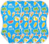 decor gift Summer 4 Pack 22x11in Cotton Burp Cloths Baby Soft and Absorbent? Watermelon Palm Waves Baby Rags for Babies