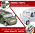 Die Cast Metal Toy Cars Set of 5 - Openable Doors Pull Back Car Gift Pack for Kids