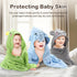 OFUSUY 6 3 3 PCS Baby Bath Towels, PCS Animal Hooded Baby Towels & PCS Washcloths, Baby Bath Towels for Infants