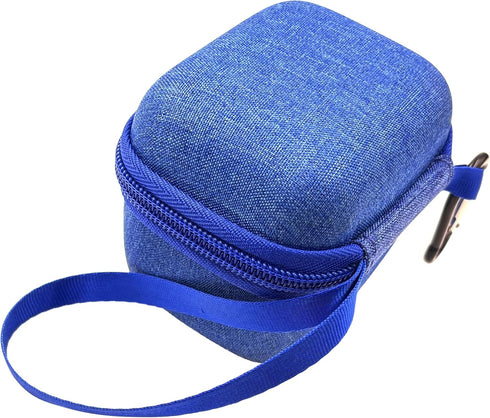 LeoTube Hard Carrying EVA Case for Bitzee Digital Pet - Storage Travel Holder for Kids (Case Only) (Blue)
