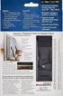 1 Pack QuakeHOLD! Universal Flat Screen TV Safety Straps, Nylon Anti-Tip Adhesive Straps, Earthquake Protection