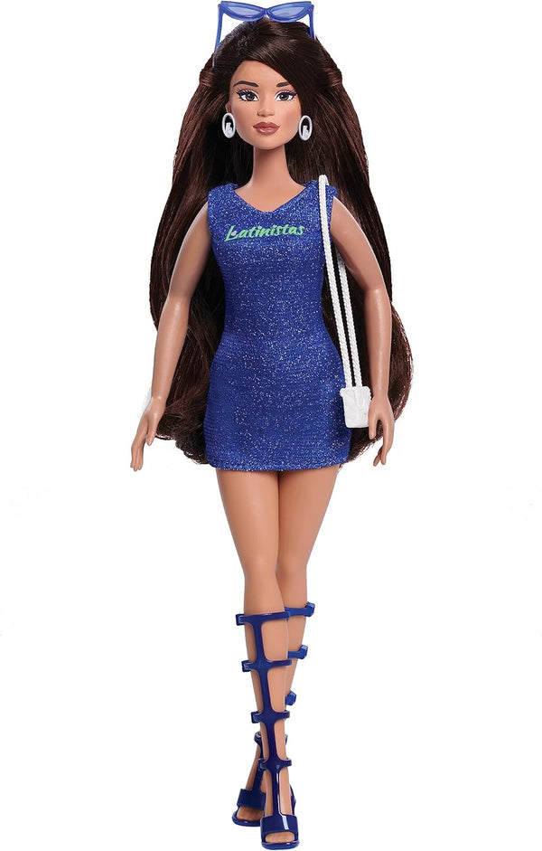 Latinistas Fashion Pack “Dance Night” 7 Piece Outfit and Accessories for 11.5-Inch Latinistas Dolls