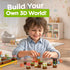 Sets 84-Piece 3 12 Gift-Ready Magnetic Building Blocks for Kids, Magnet Cubes Construction Site Toy Building