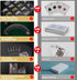 WJPC Easy Shuffling Plastic Waterproof Playing Cards, Cool Black Dragon Poker Cards for Game and Party