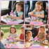 35PCS 3 4 5 6 7 8 Mini Magnetic Blocks, Magnetic Blocks Travel with Portable Iron Storage Box, Magnet Building Blocks