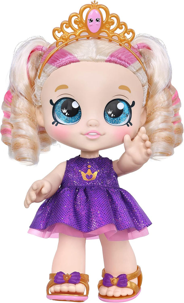Kindi Kids Scented Sisters 10" Play Doll - Tiara Sparkles for Preschool Fun