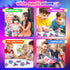 FIGROL 3 Pack Pop Fidget Spinners for Party Favors, Hand Fidget Bulk Toys for Classroom Prizes, Sensory Fidget Toys