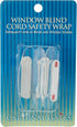 Cardinal Gates Cord Safety 3-Wraps, Clear