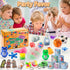 57PCS 8-12 4-8 3-5 Treasure Chest for Kids Small Prizes Party Favors for Kids Rewards, Treasure Box Fidget Toys