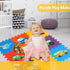 3434 9 Baby Play Mat, Foam Playmat for Babies, Kids Play Mat, Foam Floor Tiles Pieces Vehicle Puzzle Mat