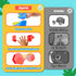 1-3, Playset, JoyCat Magnetic Wooden Dinosaur Building Toys for Toddlers Build and Take Apart Dino Montessori STEM Fine