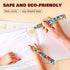 Pack, 2PC, 8 inches rokt&razo Multicolor Crazy Giant Crayon Long, Perfect for Arts and Crafts Projects, Jumbo Crayons
