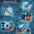 100PCS Magnetic Blocks - Build Magnet Dark Mechanical Guardian Castle World - Montessori Toddler STEM Toys for 3-10