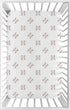 Sweet Jojo Designs Red and White Baby Boy Fitted Mini Crib Sheet - Baseball Patch Sports Collection for Mini Crib