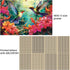 1000 Piece Puzzle for Adults - Hummingbird Garden Wooden Jigsaw Puzzles, DIY Leisure Game Toy Gift