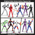 T13 Action Figure Set, 6PCS Robot 13 Action Figure Dummy 3D Printed Toy for Modeling Collector Birthday Gift