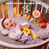 3 6 9 12 Gifts,4 Pack TUMAMA Baby Toys for Months,Hanging Fruit Rattles Avocado,Banana,Orange and Strawberry,Stroller