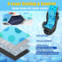 Summer 4 Packs Baby Car Seat Cooling Pad with Insulated Bag Reusable Baby Carseat Cooler Cooling for Car Seat Belts
