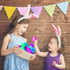 MGparty 52 Pack 2.3" Easter Eggs Empty Plastic Bright Colors Eggs with Golden Eggs for Easter Egg Hunt Party Favors