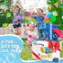 Beria Bubble Machine 2 Pack - Bubble Gun for Toddlers, Outdoor Indoor Toys for Kids Ages 4-8