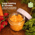 12pk 4oz KeaBabies Glass Baby Food Containers with Lids - Leak-Proof, Microwavable Small Glass Jars, Baby Purees