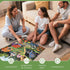 DAGIRT 300 300 20.5 15 Piece Puzzles for Adults, Idyllic Village Jigsaw Puzzles, Blooming Garden Piece Puzzle, Perfect