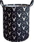 KUNRO Large Sized Waterproof Storage Basket - Organizer Bin Laundry Hamper for Nursery Clothes Toys (Deer)