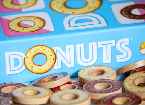 Donuts - The Tasty & Tactical Clash for 2 Players, Placement Board Game for Ages 8+, 10-15 Min Playtime